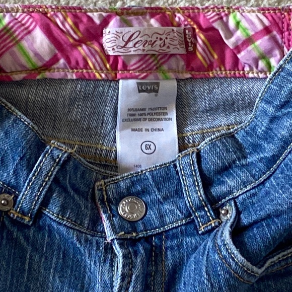 levi’s jean / denim shorts with adjustable waist - Picture 3 of 4